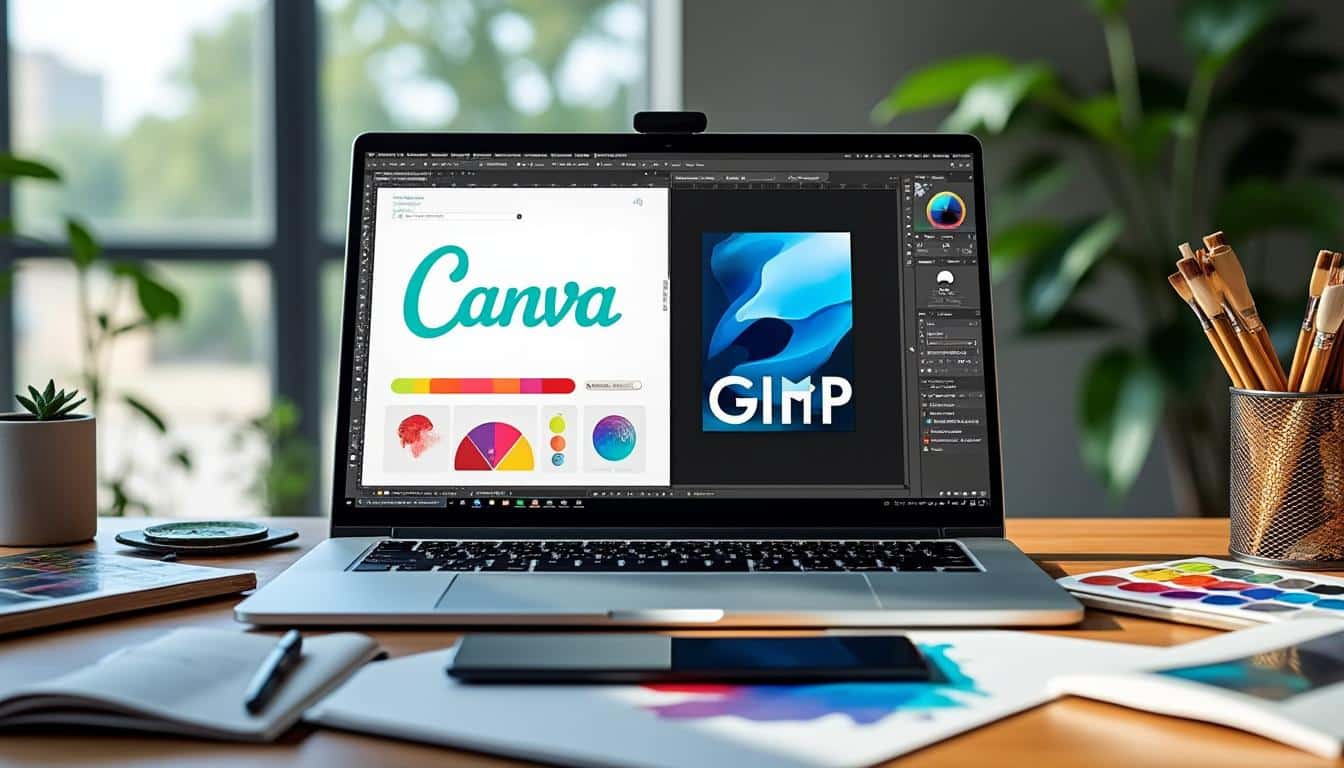 découvrez comment dépasser les limites graphiques de canva en utilisant les outils libres et puissants de retouche d'image gimp pour un design créatif et professionnel.