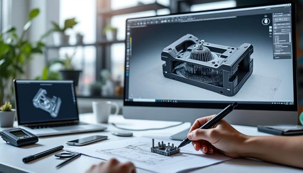apprenez à maquetter une pièce sur le logiciel cao freecad avant de la créer manuellement avec un stylo 3d, alliant conception numérique et fabrication artisanale.